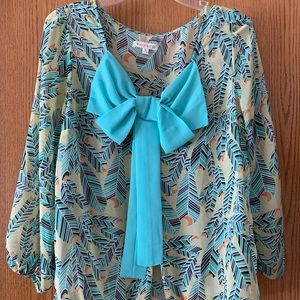 Rachael & Chloe sheer blouse